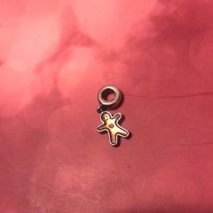 Pandora Gingerbread Man Dangle Bead